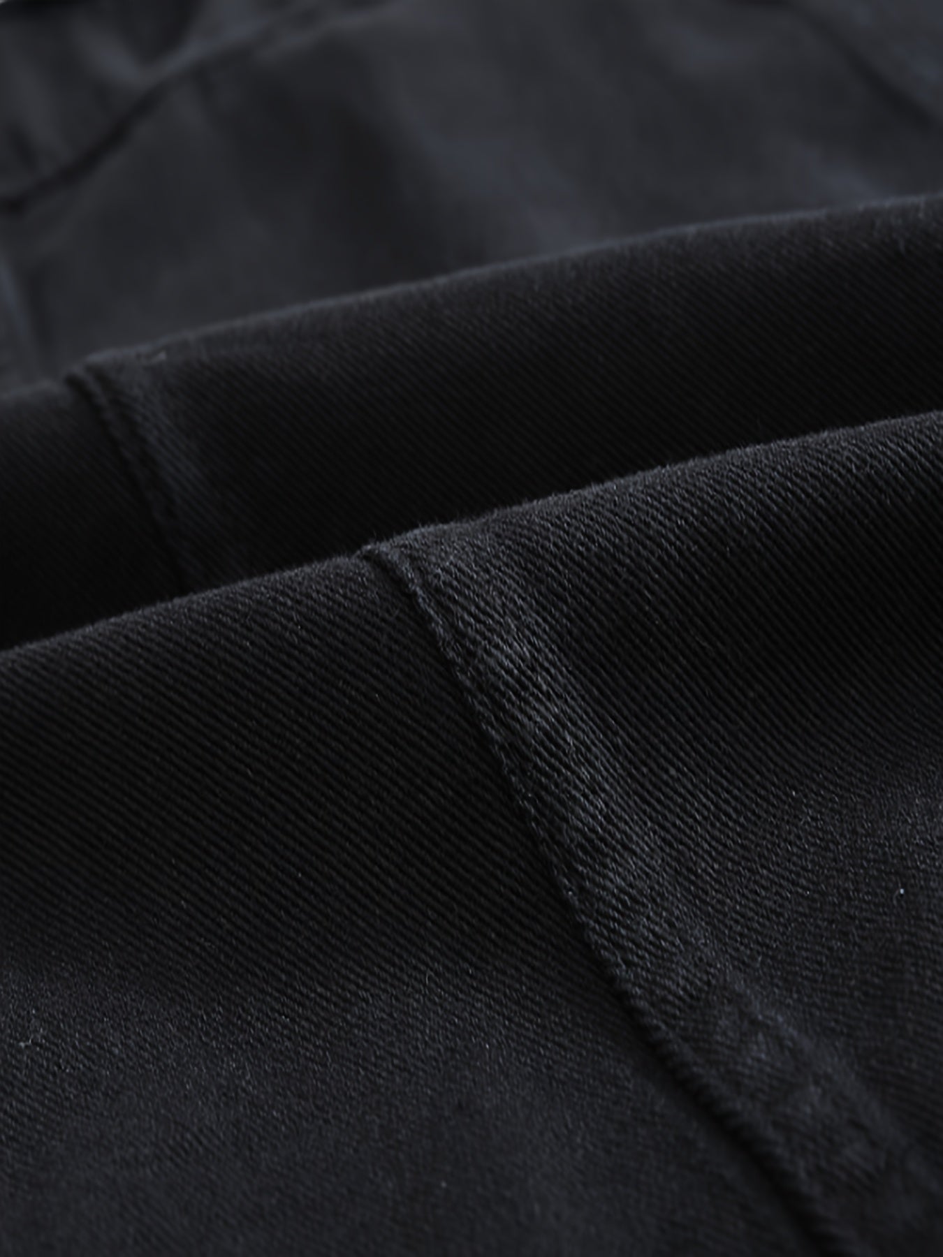 Veste décontractée en denim pour homme - Style moto, couleur unie, boutonnage, tissu non extensible, idéale pour le printemps\u002Fl'automne