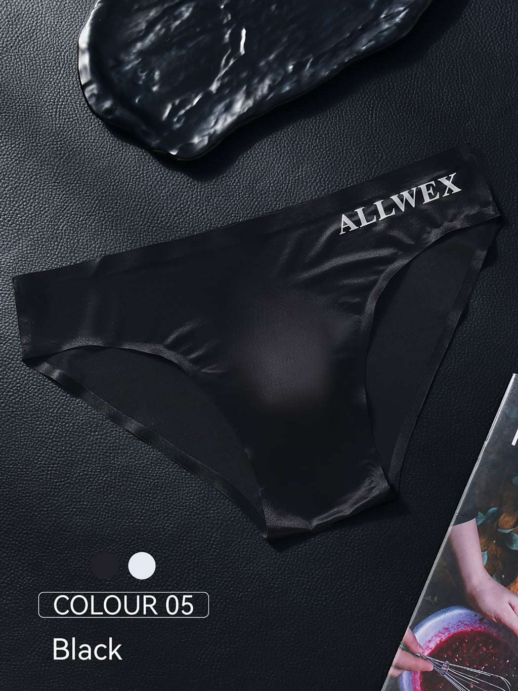 3pcs Sous-vêtements pour Hommes, Boxers en Tissu Fibre Glacée Sans Couture, Tricot Haute Élasticité, Couleur Unie, Confortable Respirant Tenue de Gym Athlétique Décontractée, Taille Basse, Forme Brillante 3D