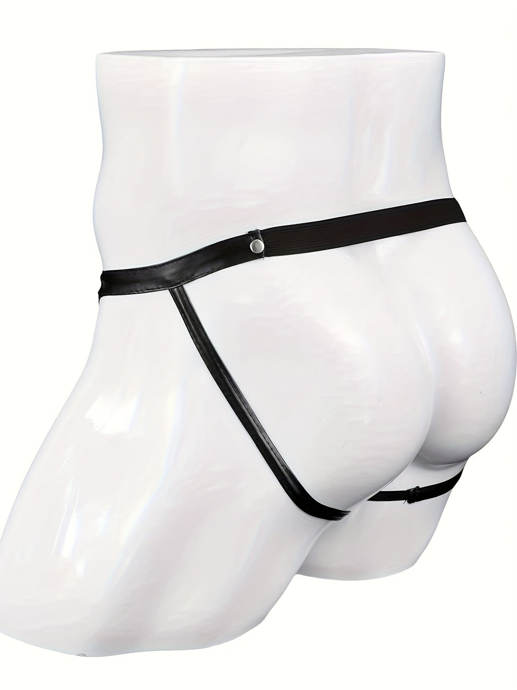 Slip Homme à Motifs Géométriques Élastique Haut, Détail Fausse Fermeture Éclair - Sexy, Confortable et Résistant en Mélange Polyester pour Tenue Décontractée