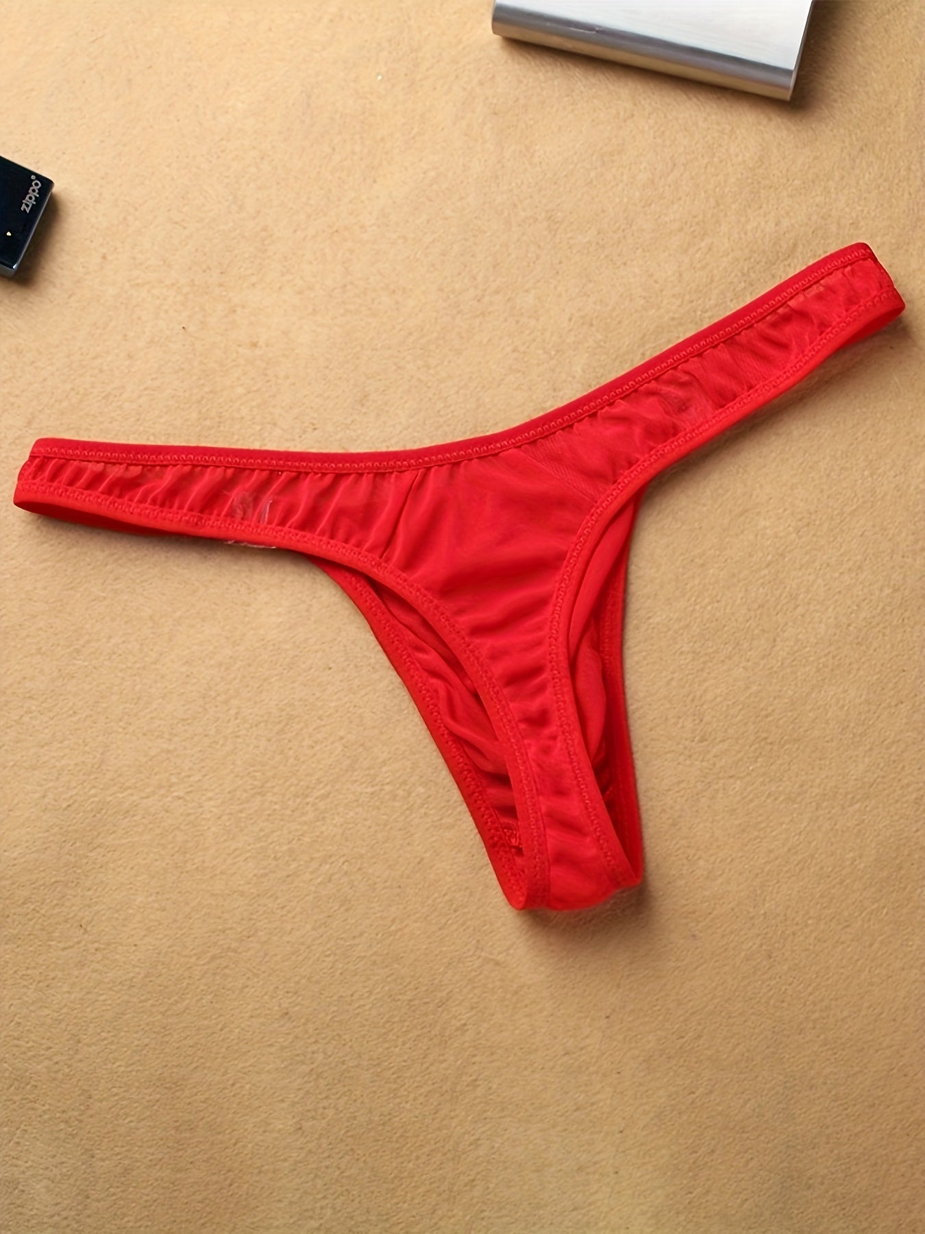 Lot de 3 caleçons sexy pour hommes, à la mode et confortables, respirants et extensibles, sous-vêtements décontractés