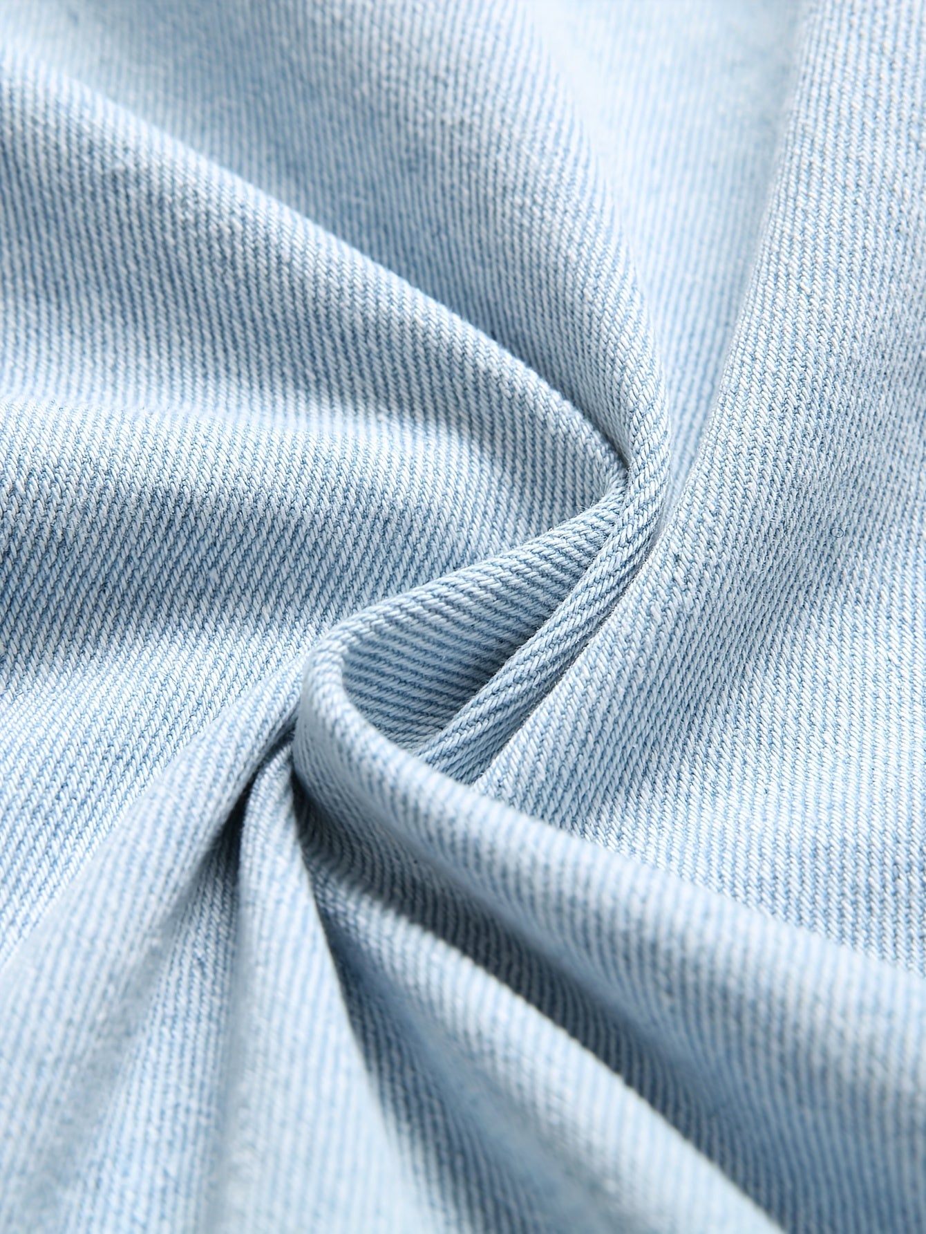 Veste en denim délavé pour homme, mélange coton, non extensible, déchirée, coupe régulière, sans manches, col à revers, style streetwear, tissé, pour printemps\u002Fautomne