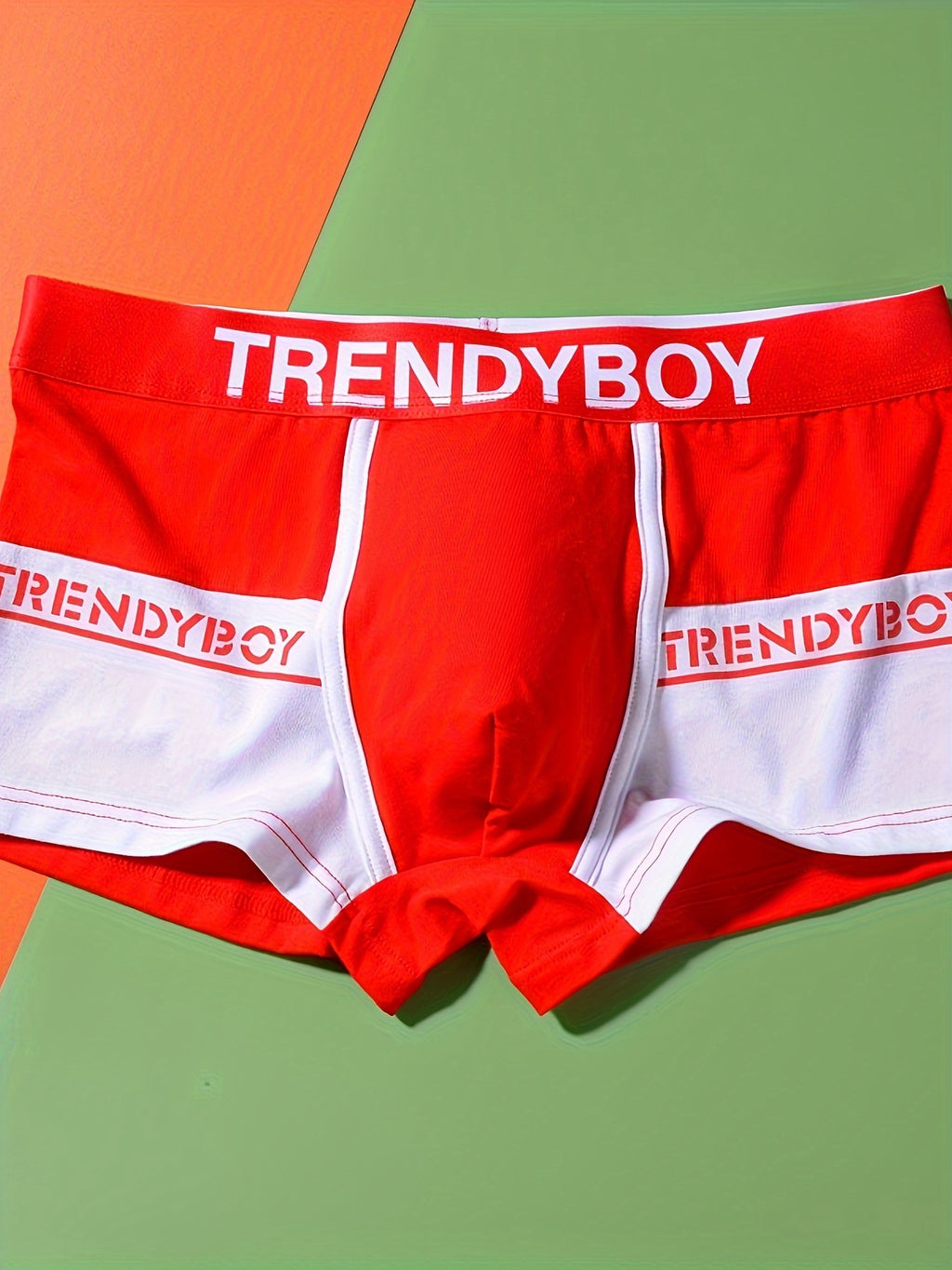 3pcs Boxers pour Hommes à la Mode - Respirants, Confortables et Sous-vêtements de Sport avec Design Dégradé