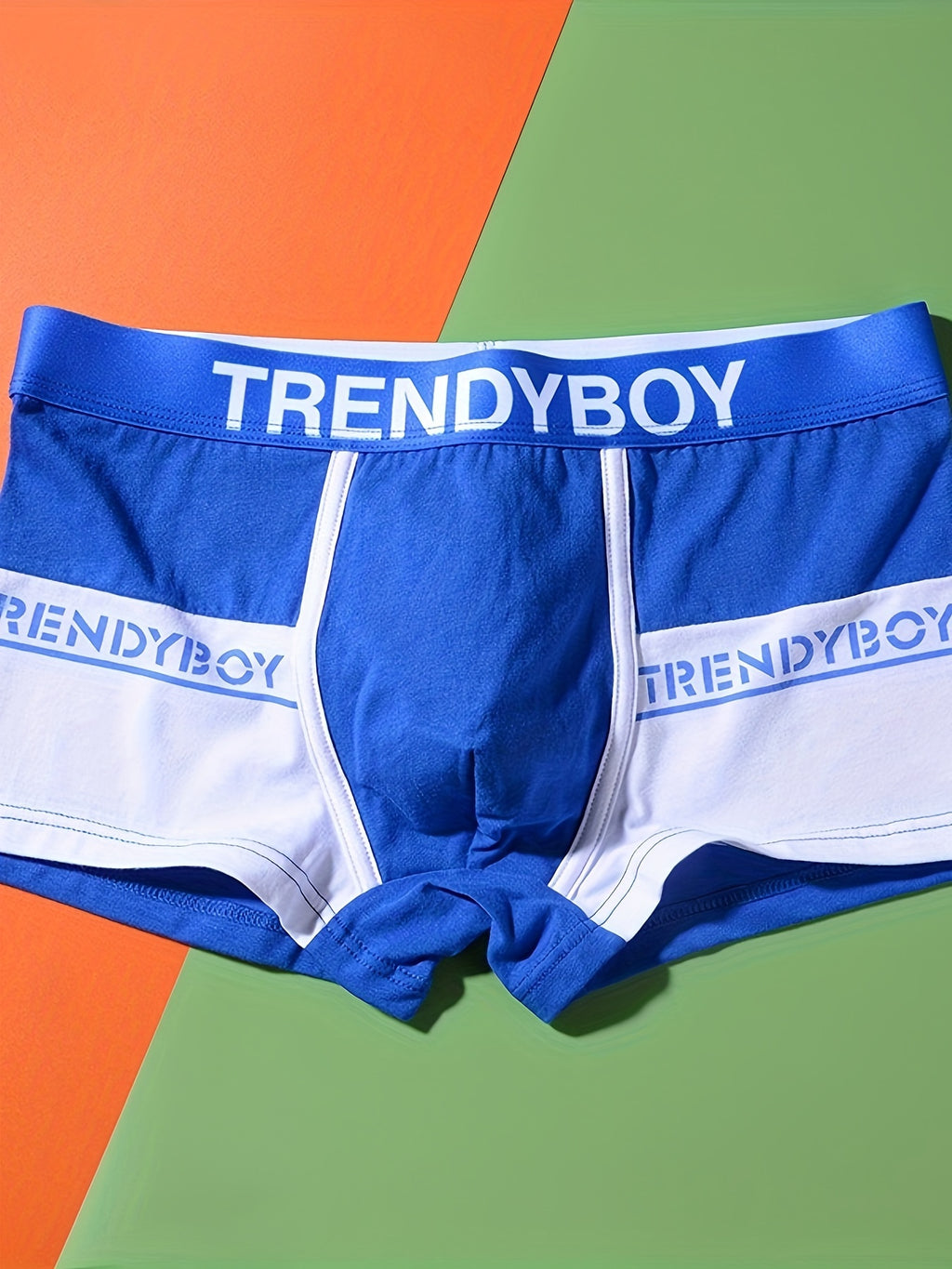 3pcs Boxers pour Hommes à la Mode - Respirants, Confortables et Sous-vêtements de Sport avec Design Dégradé