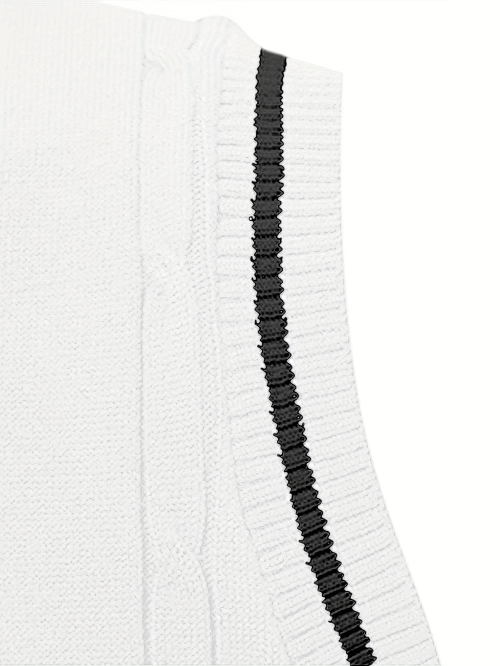 Gilet Homme Nouveau Design Maille Torsadée - Cross-Border