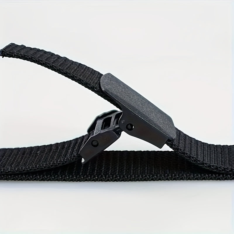 Ceinture pour homme de longueur étendue, sans repassage, sans aimant, taille large, 59,06 pouces