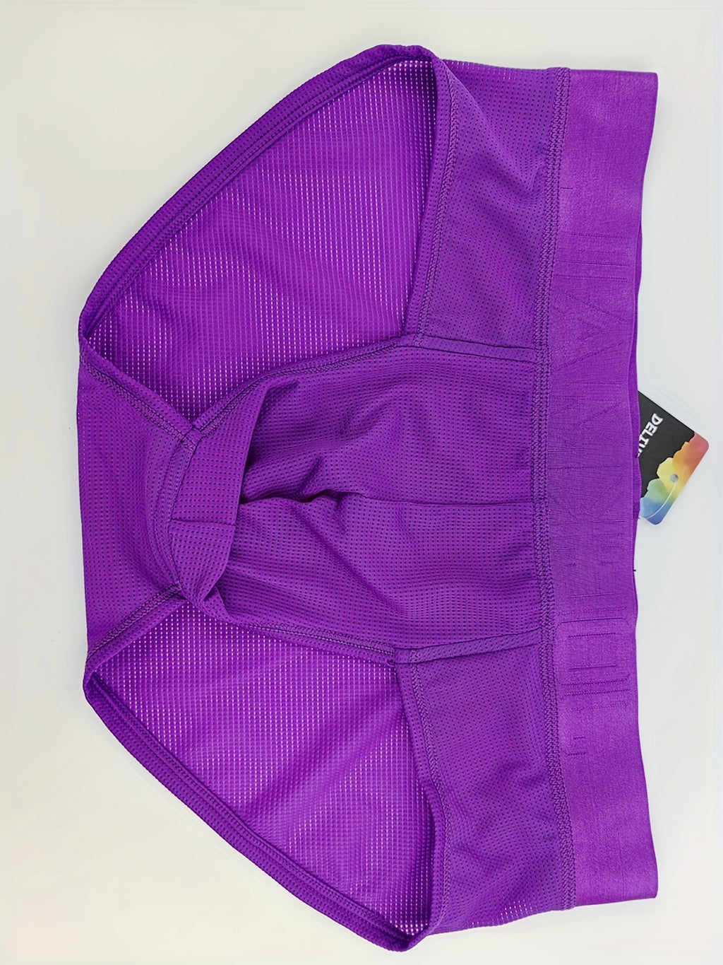 Men's Underwear, Mesh Respirant Confortable Séchage Rapide Extensible Briefs de Fitness Sportifs, Sous-vêtements Tendance Pour Hommes