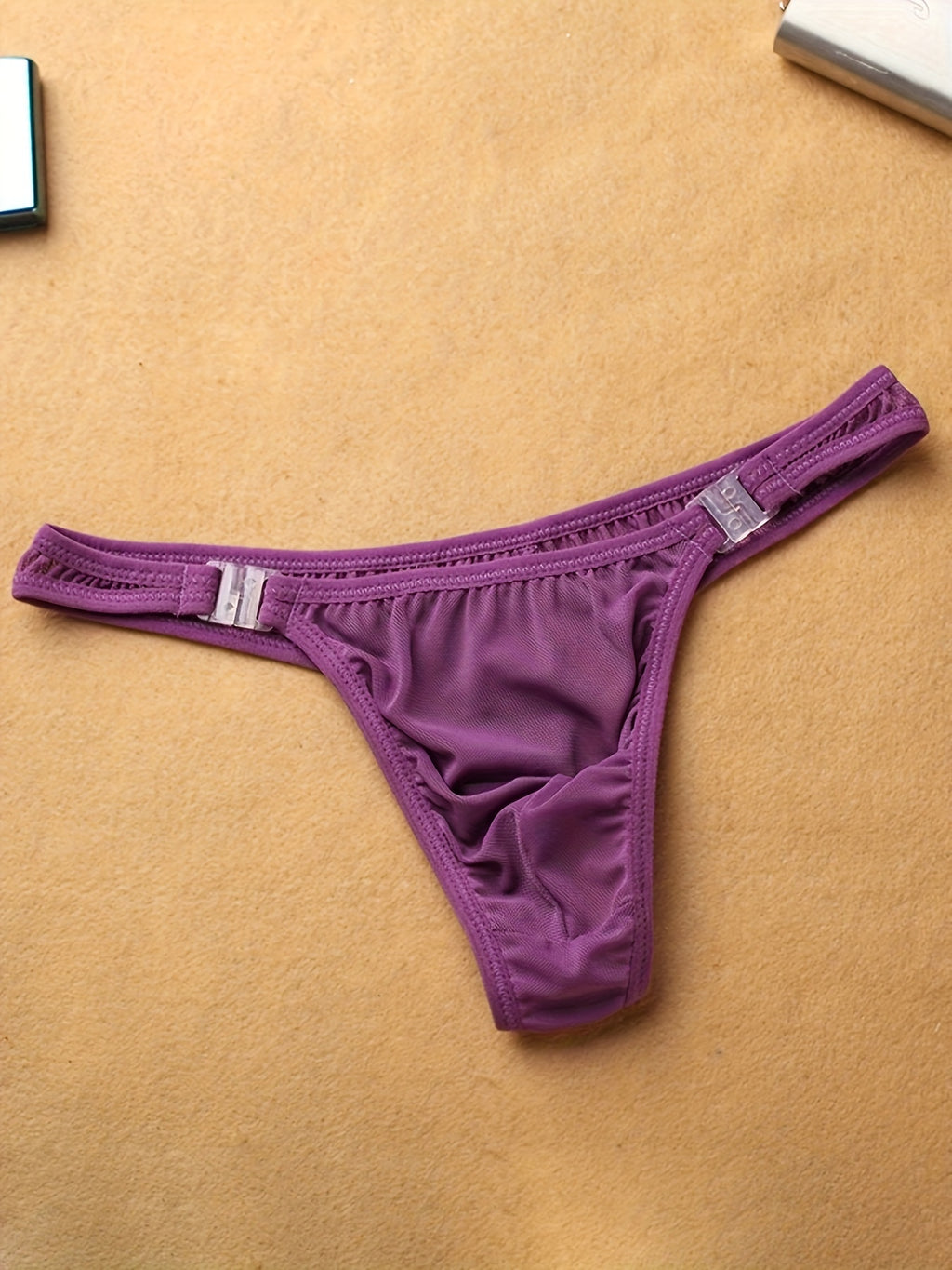 Lot de 3 caleçons sexy pour hommes, à la mode et confortables, respirants et extensibles, sous-vêtements décontractés