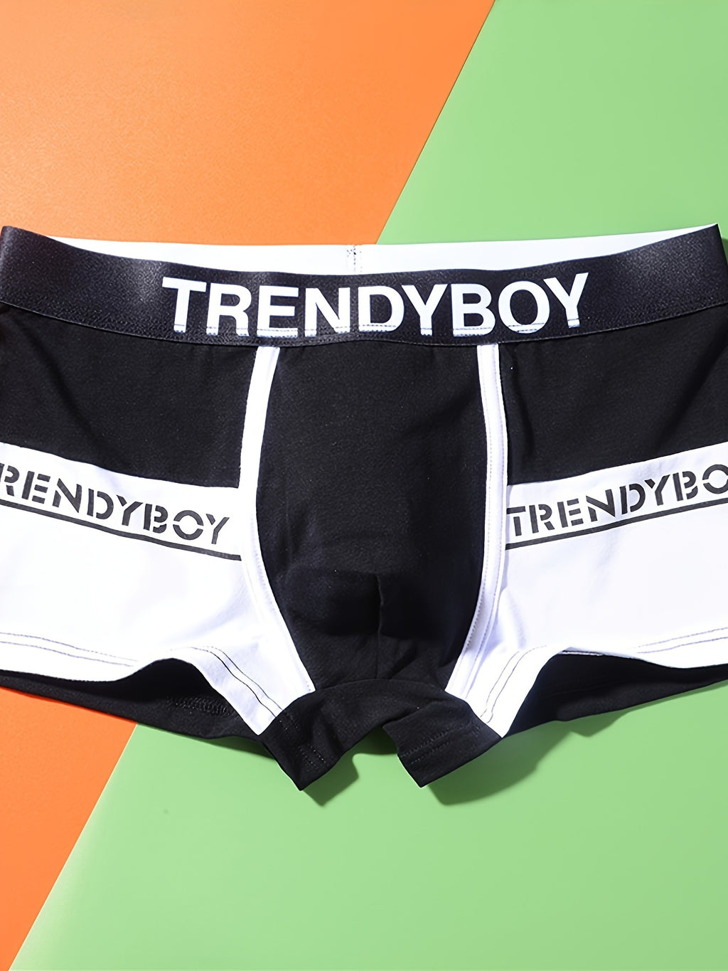 3pcs Boxers pour Hommes à la Mode - Respirants, Confortables et Sous-vêtements de Sport avec Design Dégradé