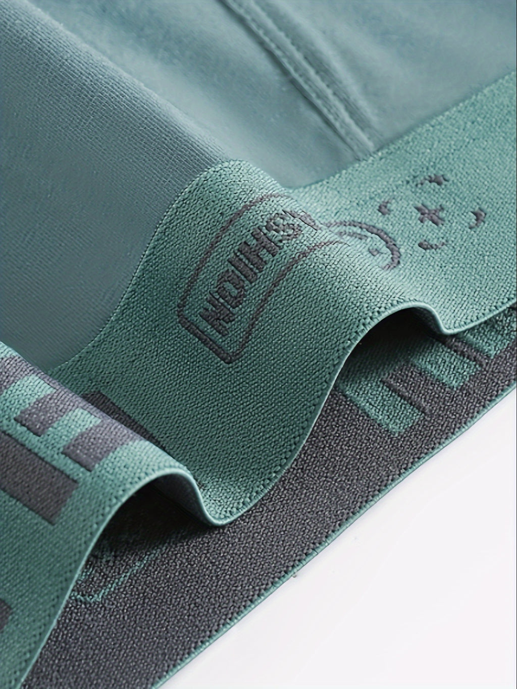 4 pièces de boxers en coton doux pour hommes - Sous-vêtements respirants et extensibles avec impression \