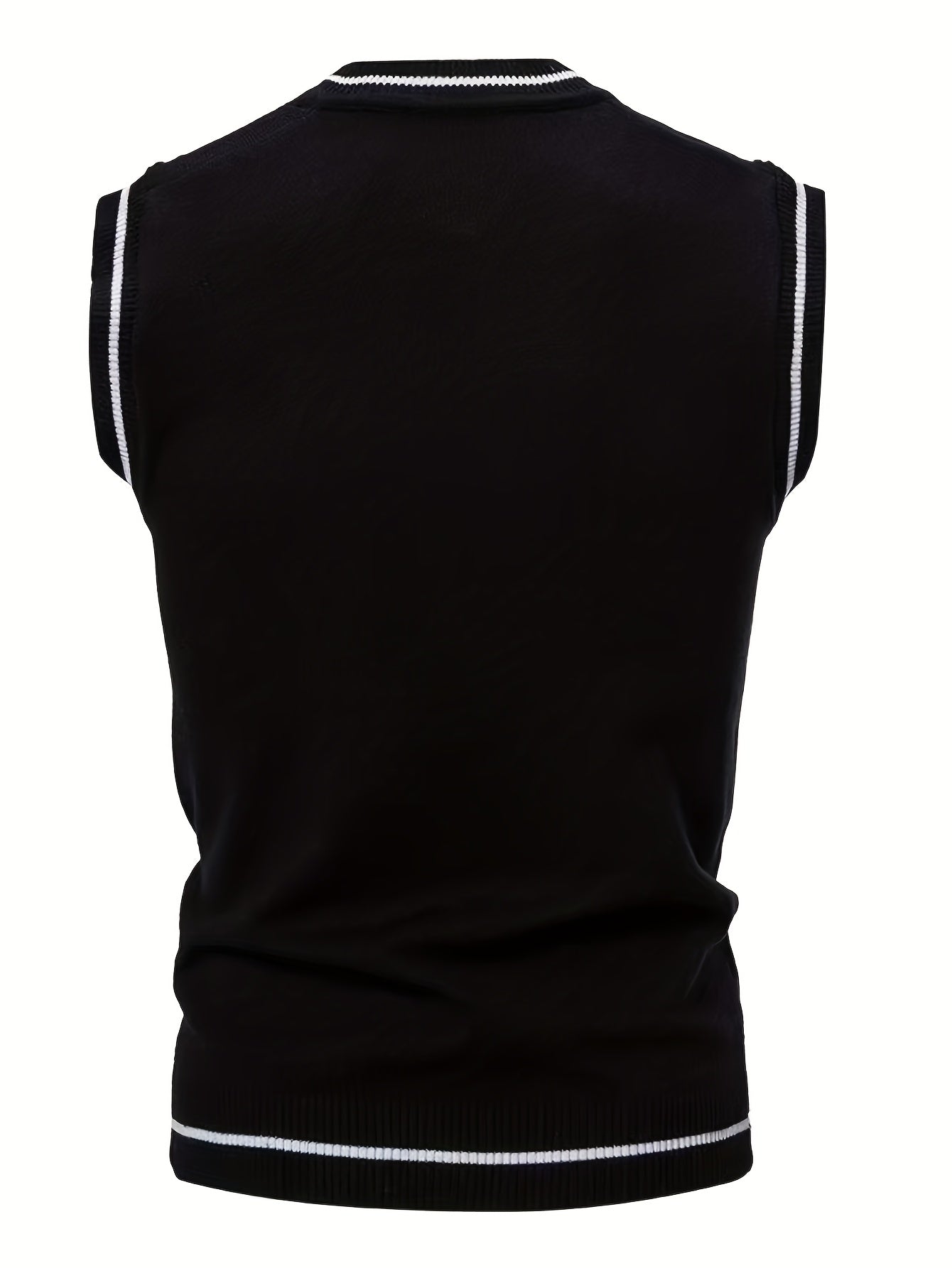 Gilet Homme Nouveau Design Maille Torsadée - Cross-Border