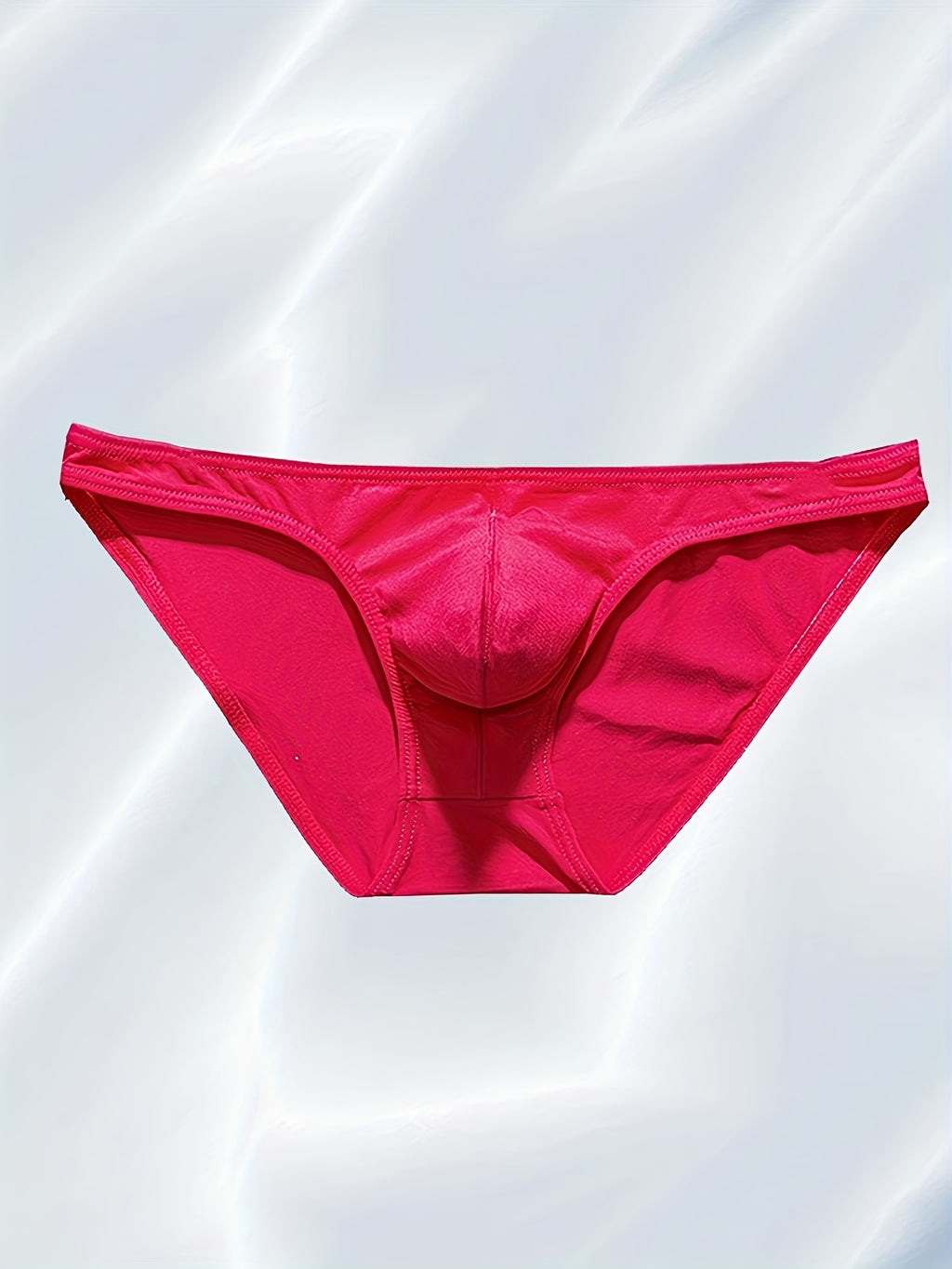 5-Pack de Boxers pour Hommes, Coupe Ajustée Confortable, Sous-Vêtements Sexy en Coton avec Élasticité Moyenne, Couleur Unie, Tissu Tricoté, 95% Coton 5% Spandex, Caleçons Respirants pour Hommes