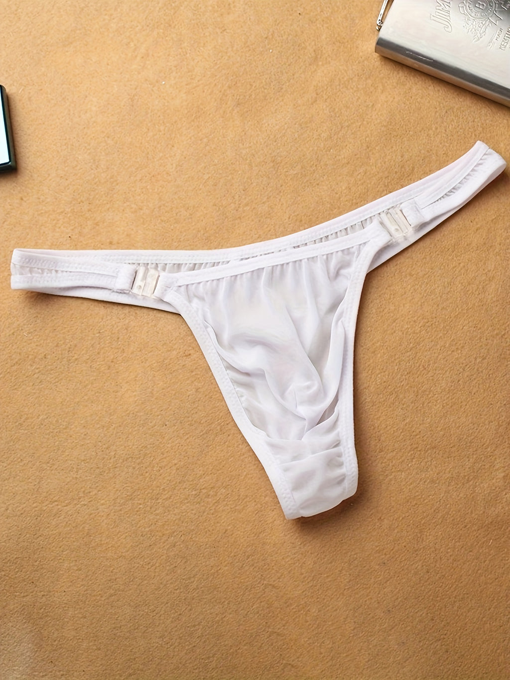 Lot de 3 caleçons sexy pour hommes, à la mode et confortables, respirants et extensibles, sous-vêtements décontractés